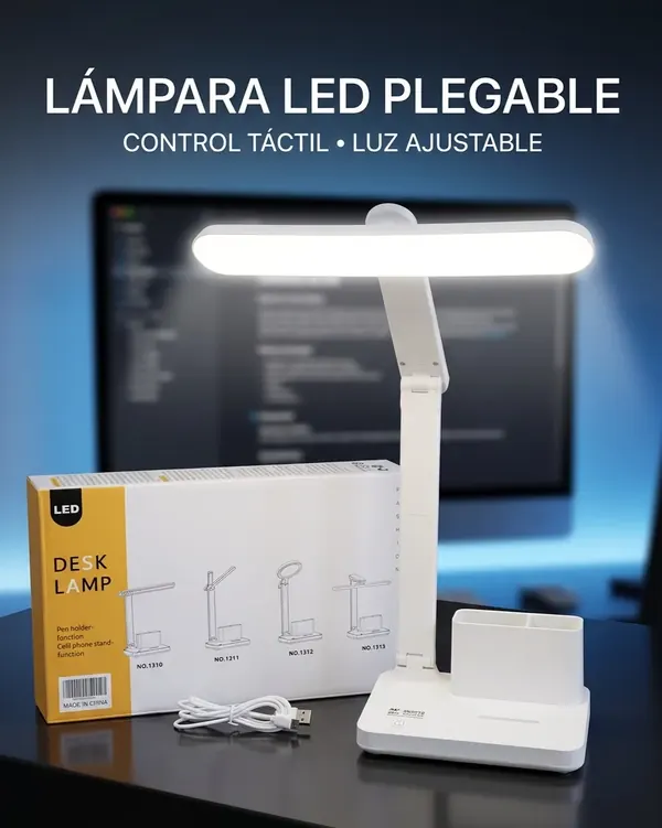 Lámpara LED Escritorio Plegable
