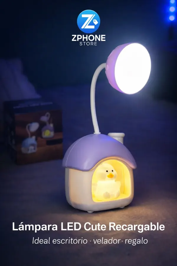 Lámpara LED Infantil Portalápiz