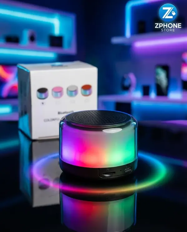 Mini Parlante RGB Bluetooth FM