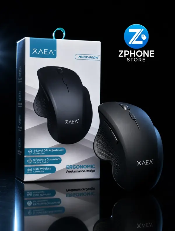 Mouse Ergonómico Inalámbrico XAEA